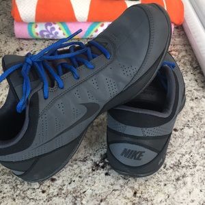 Black and Gray Nike Sneakers